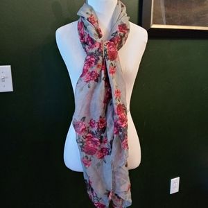 Floral scarf